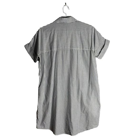 Madewell Women's Courier Shirtdress in Stripe - Picture 6 of 10